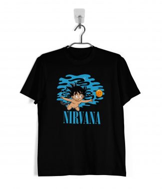 Camiseta Nirvana Goku Nevermind