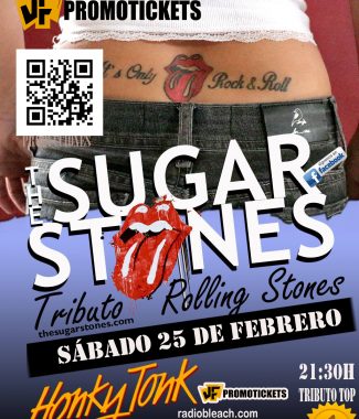 Sáb. 25 Feb- EL GRAN TRIBUTO A ROLLING STONES -The Sugar Stones- MADRID